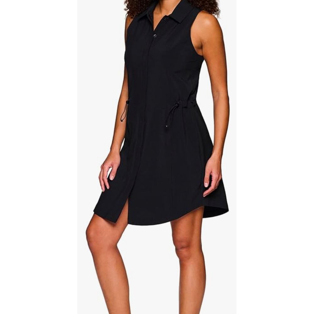 Avalanche Black Sleeveless Dress